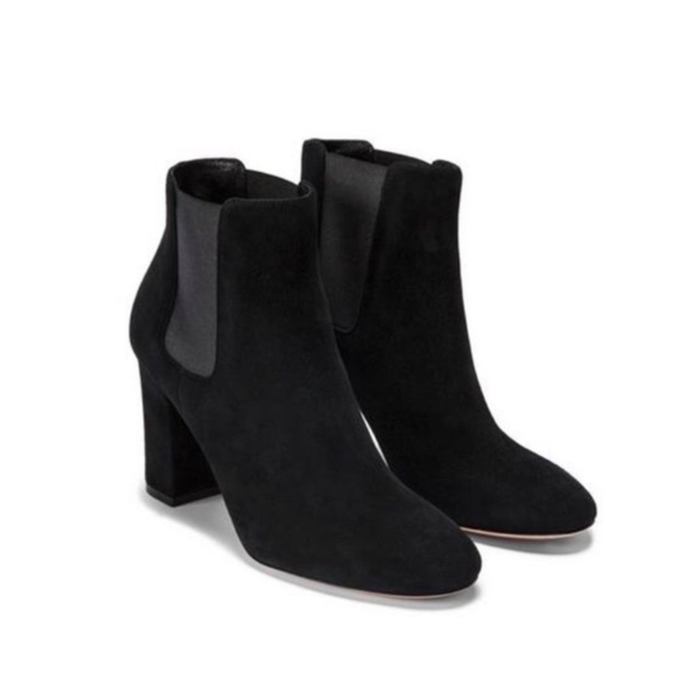 M. Gemi - The Lato - Suede Ankle Boots - Black